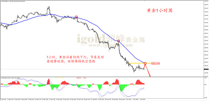 黄金1小时图