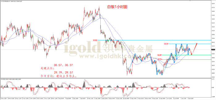 2025年1月9日白银走势图